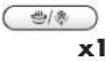SHARP R-239W-A - PRESS COOK CHART - 1