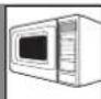 SHARP R-898W-AA - DE OVEN LEEG OPWARMEN - 1