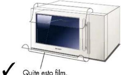 SHARP R-898W-AA - INSTALACIÓN - 1