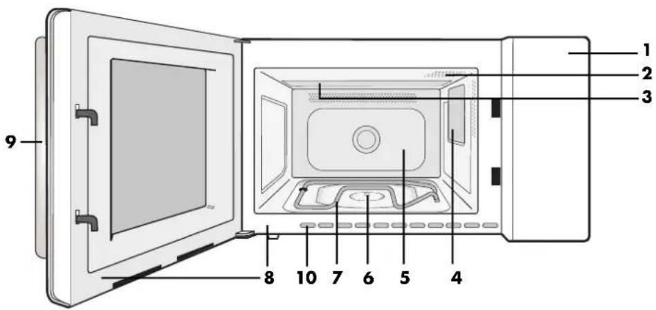 SHARP R-898W-AA - GERÄT/FOUR/OVEN/FORNO/HORNO/FORNO - 1