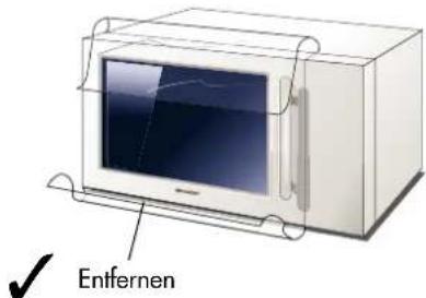 SHARP R-898W-AA - AUFSTELLANWEISUNGEN - 1