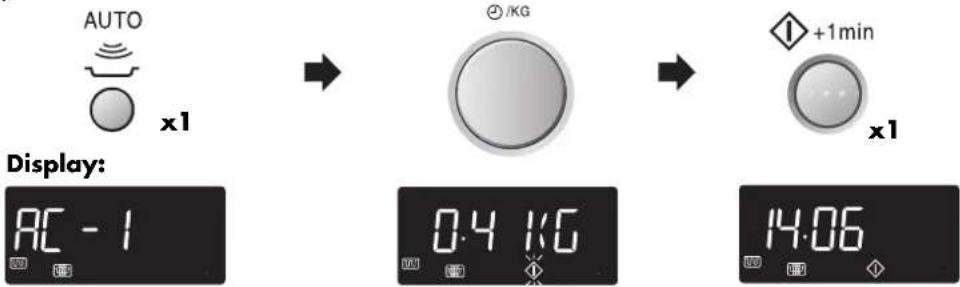 SHARP R-898W-AA - AUTOMATISCHE KOOKFUNCTIE (PIZZA/FUN MENUS/AUTO KOOK/AUTO ONTDOOI) - 2