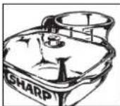 SHARP R-898W-AA - VERRE ET VERRE CERAMIQUE - 2