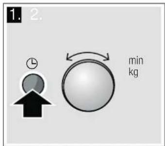 1. 2. ↑ ← min kg