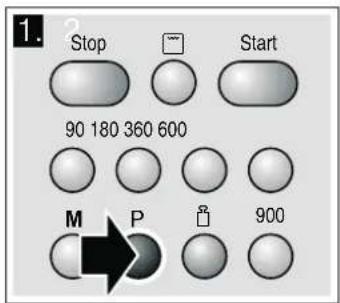 SIEMENS HF24G562 - Impostazione del programma - 1