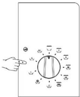 Hand-drawn diagram showing a hand pointing at a circular diagram with labeled elements and arrows, possibly illustrating a concept or concept.