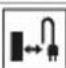 AL-KO Comfort 40 E - Symbols on the machine - 8