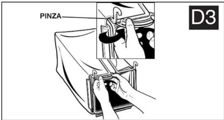BLACK & DECKER CM1836 - CÓMO ENSAMBLAR EL RECOLECTOR DE CÉSPED (FIGURAS D1, D2, D3 Y D4) - 1