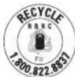 BLACK & DECKER CM1836 - THE RBRC™ SEAL (BATTERY RECYCLING) - 2