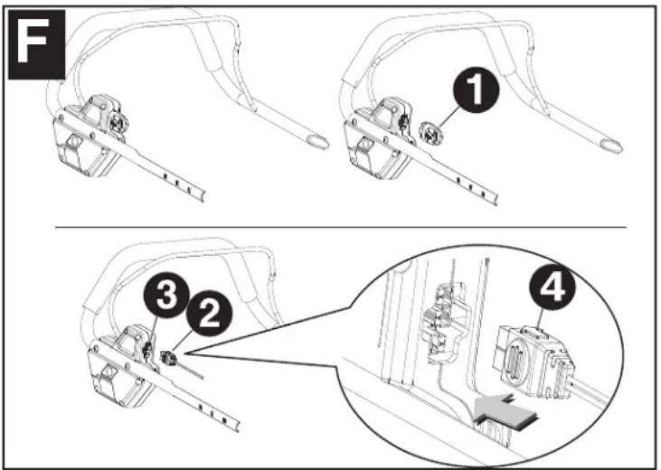 BLACK & DECKER CM1836 - CHARGING PROCEDURE- FIGURES F &amp; G - 1