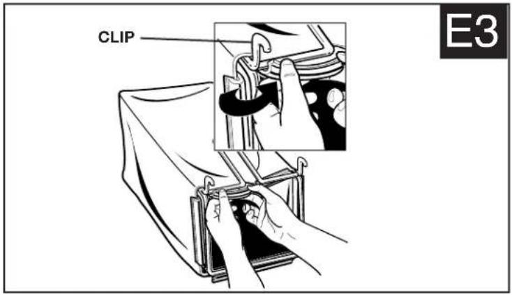 BLACK & DECKER CM1936ZF2 - ASSEMBLING THE GRASS CATCHER (FIGURES E1, E2, E3, E4) - 3