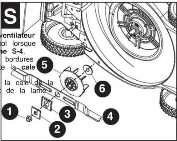 BLACK & DECKER CM1936ZF2 - RETRAIT ET INSTALLATION DE LA LAME - ILLUSTRATION - 2