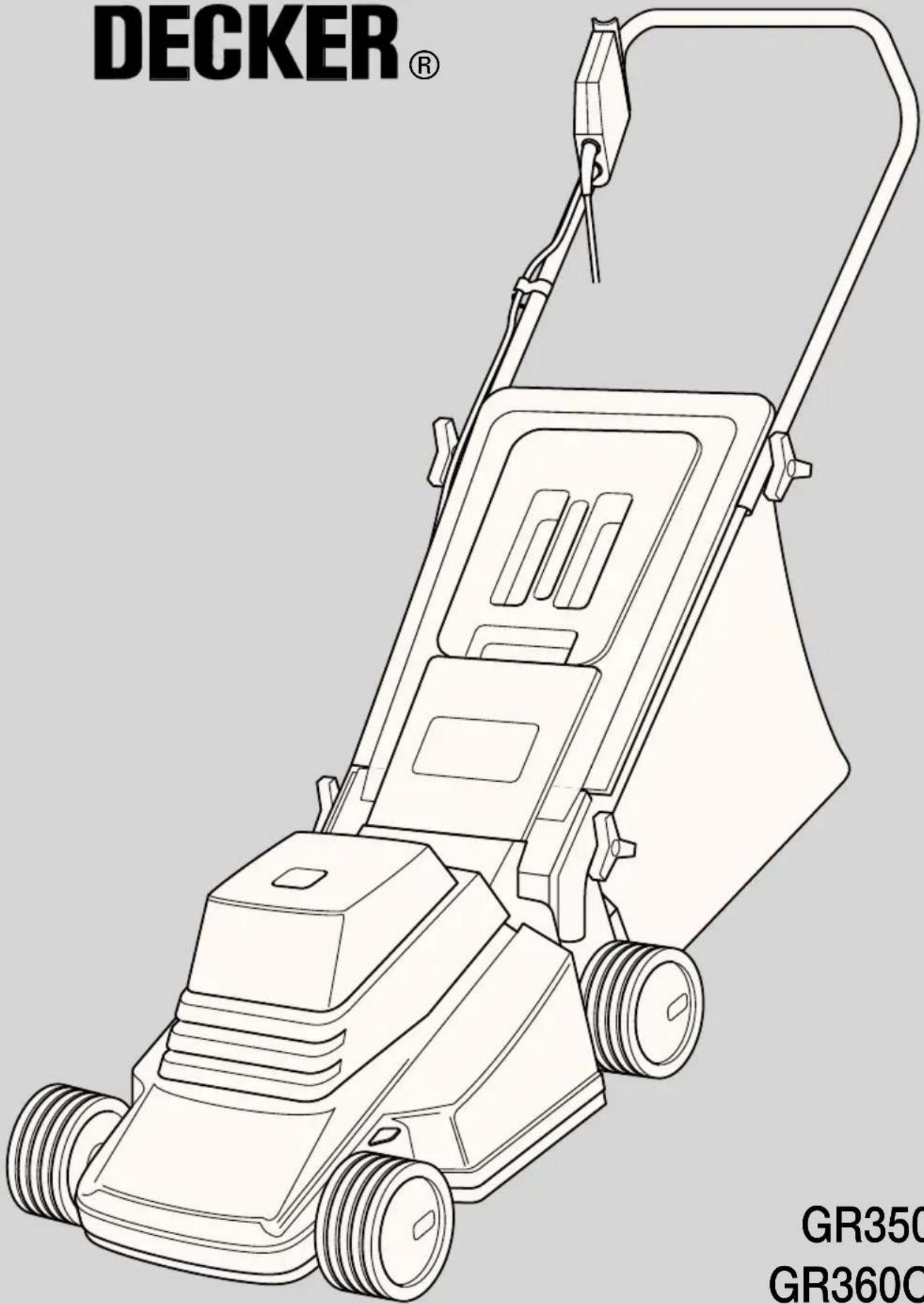 BLACK & DECKER GR360 Type H4C - BLACK& DECKER® - 1