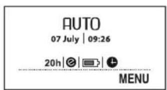 AUTO 07 July | 09:26 20h | 📋 | ➕ | ⏻ MENU