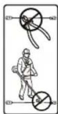 HUSQVARNA Automower 305 - Symbols on the product - 11