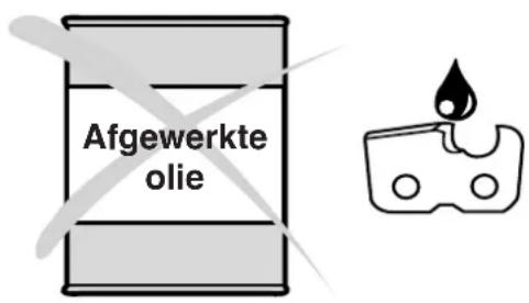 DOLMAR PS3410TH-30 - Belangrijke aanwijzing aangaande bio-olie voor zaag kettingen - 1