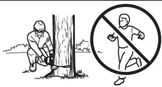 HOMELITE UT43103 - WORK AREA PRECAUTIONS - 1