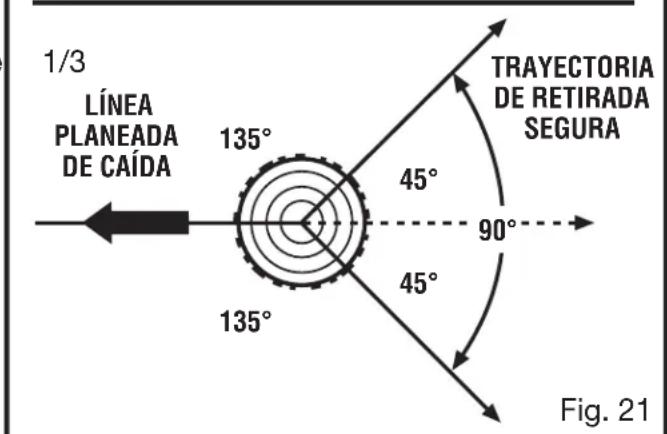 HOMELITE UT10680 - PROCEDIMIENTO CORRECTO PARA TALAR ÁRBOLES - 2