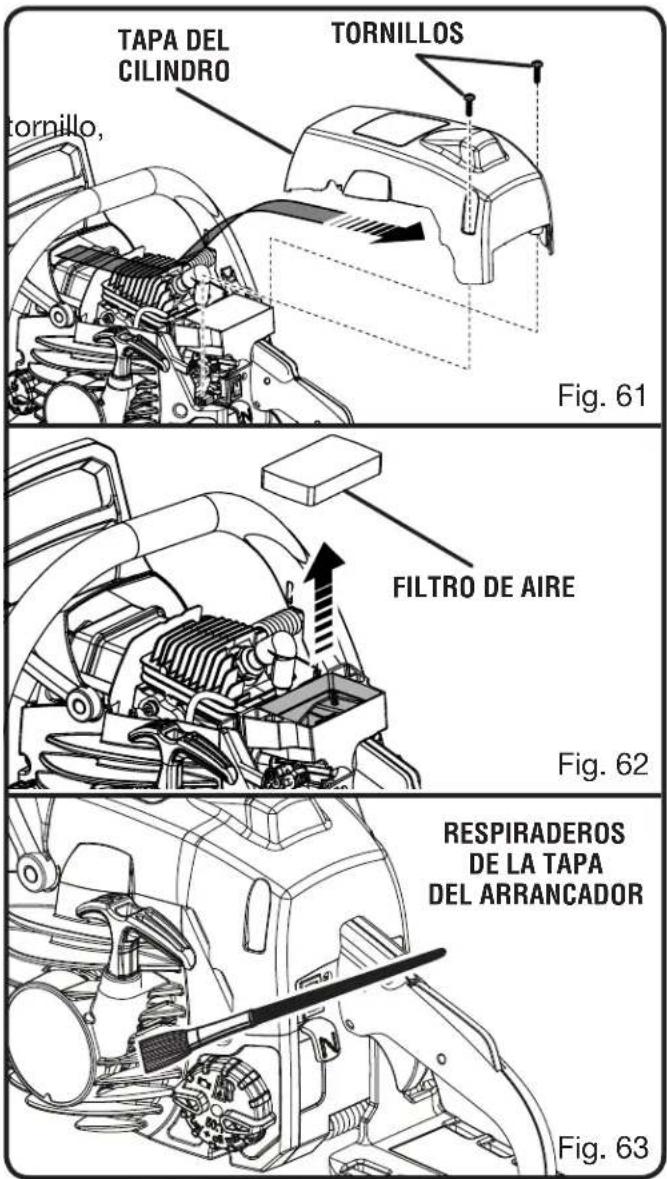 HOMELITE UT10680 - LIMPIEZA DEL FILTRO DE AIRE - 1
