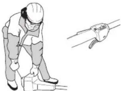 HUSQVARNA 327P5X-series - Gashendelvergrendeling - 5
