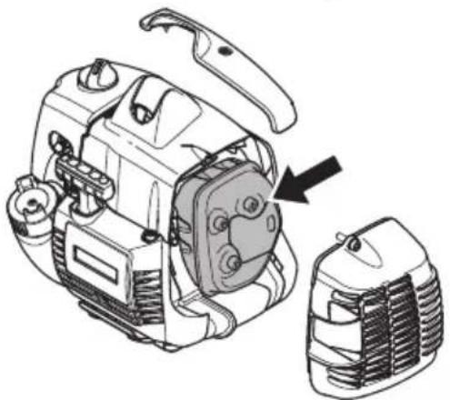 HUSQVARNA 327P5X-series - Schalldämpfer - 2