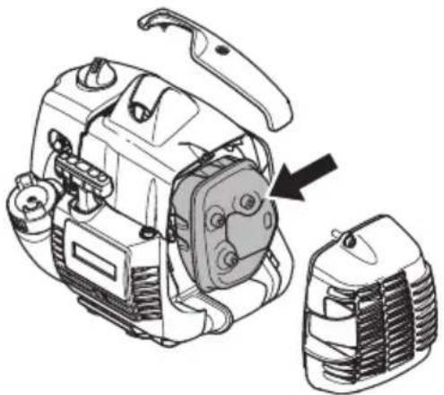 HUSQVARNA 327P5X-series - Geluiddemper - 3