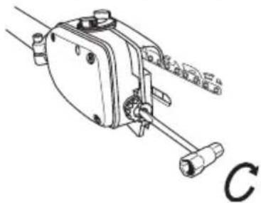 HUSQVARNA 327P5X-series - Tension de la chaîne - 5
