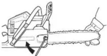 HUSQVARNA 353G E-Tech TrioBrake - Monteren van zaagblad en ketting - 9