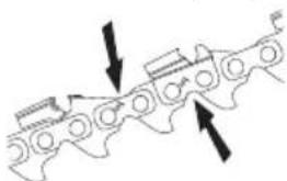 HUSQVARNA 353G E-Tech TrioBrake - Slijtagecontrole van de snijuitrusting - 2