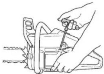 HUSQVARNA 353G E-Tech TrioBrake - Starter monteren - 1