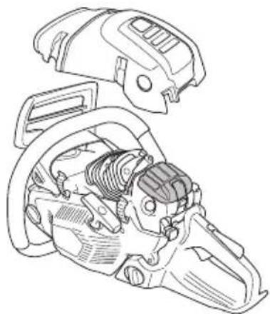 HUSQVARNA 545 TrioBrake - Luchtfilter - 2