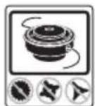 MCCULLOCH CS 450 Elite - Simboliai ant gaminio - 10