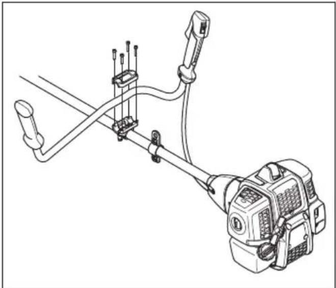MCCULLOCH CS 340 - Montera handtaget - 1