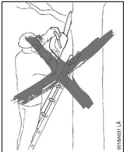 STIHL 009 - Warning! - 1