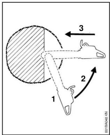 STIHL 011 - Sectioning method - 1