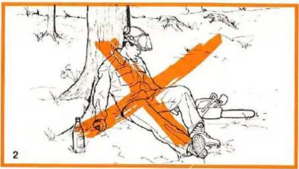 STIHL 011 - Warning! - 1