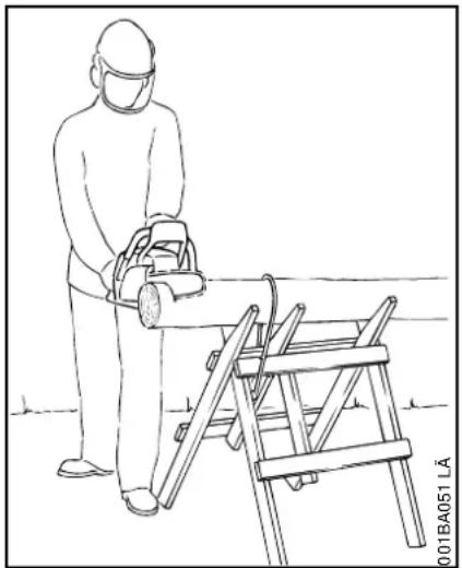 STIHL 011 - Warning! - 1