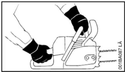 STIHL 011 - Warning! - 2
