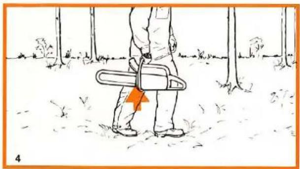 STIHL 011 - Warning! - 1