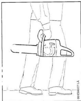 STIHL 021 - Warning! - 1