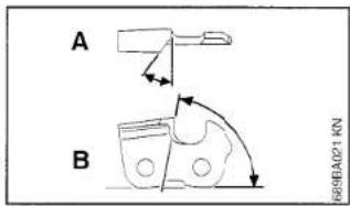 STIHL 021 - Use only special saw chain files - 1