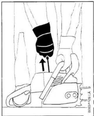 STIHL 021 - Warning! - 1