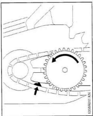 STIHL 025 - Fit the chain - 3