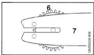 STIHL 025 - Mounting the Bar and Chain Models with Quick Chain Tensioner - 4