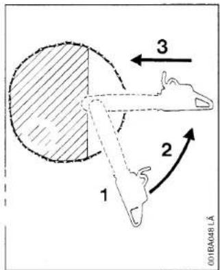 STIHL 025 - Sectioning method - 1