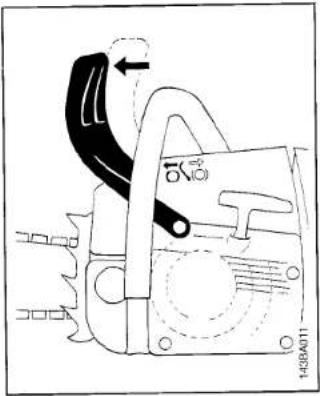 STIHL 025 - Chain Brake - 2