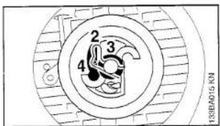 STIHL 025 - Replacing Starter Rope and Rewind Spring - 4