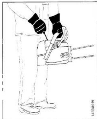STIHL 025 - Warning! - 2