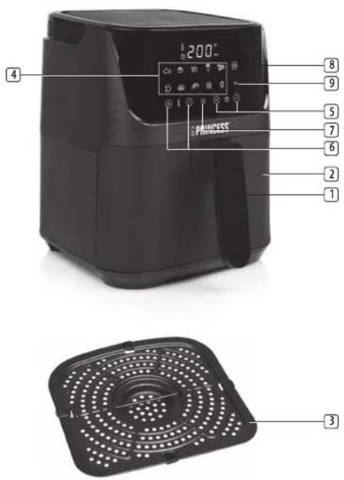 PRINCESS Digital Airfryer XL 182024 - PRINCESS - 1