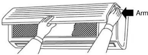 HITACHI RAC50NH4 - Washable Front Panel - 3